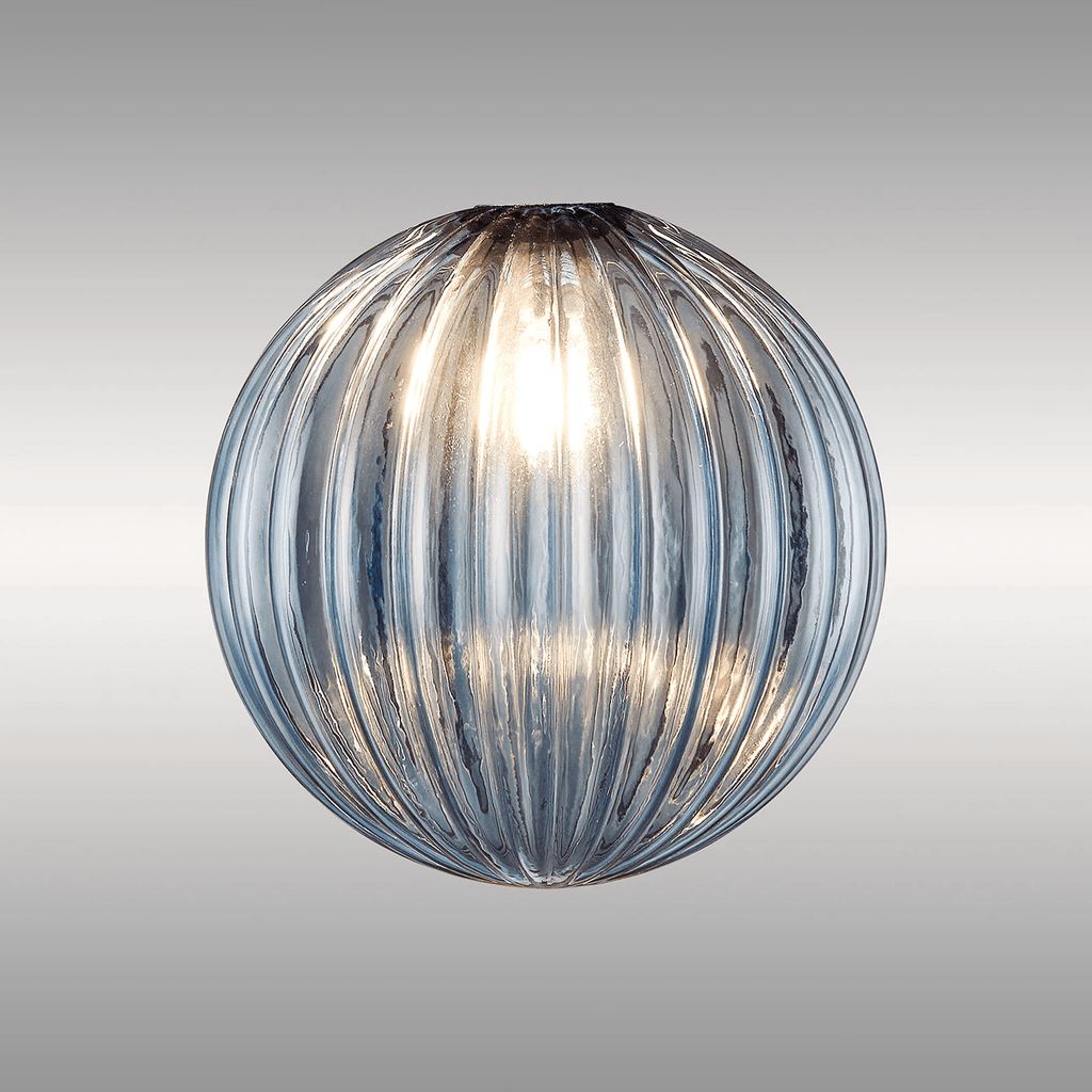 Luminosity Designs Ltd - Baron 15cm Segment (AL) Round Globe Glass Shade for G9 Fittings - Luminosity Designs Ltd