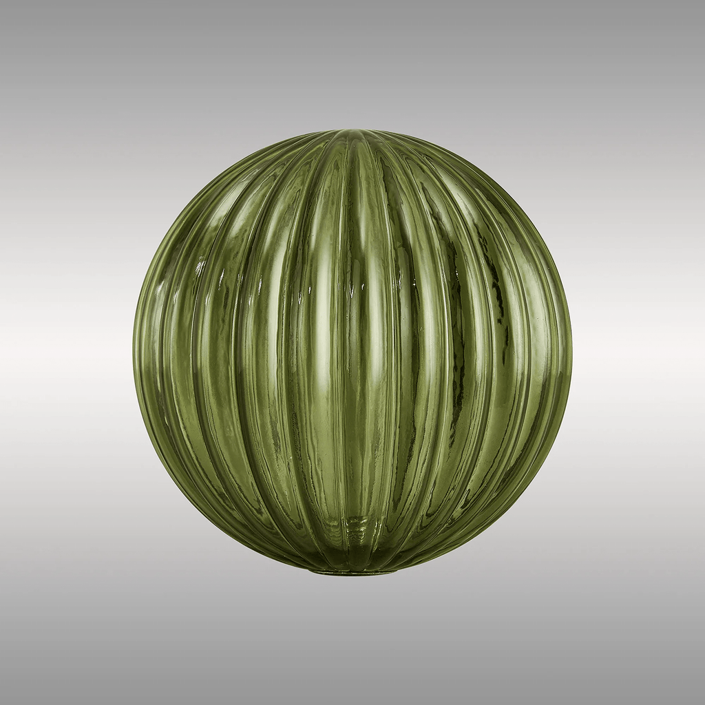 Luminosity Designs Ltd - Baron 15cm Segment (AL) Round Globe Glass Shade for G9 Fittings - Luminosity Designs Ltd