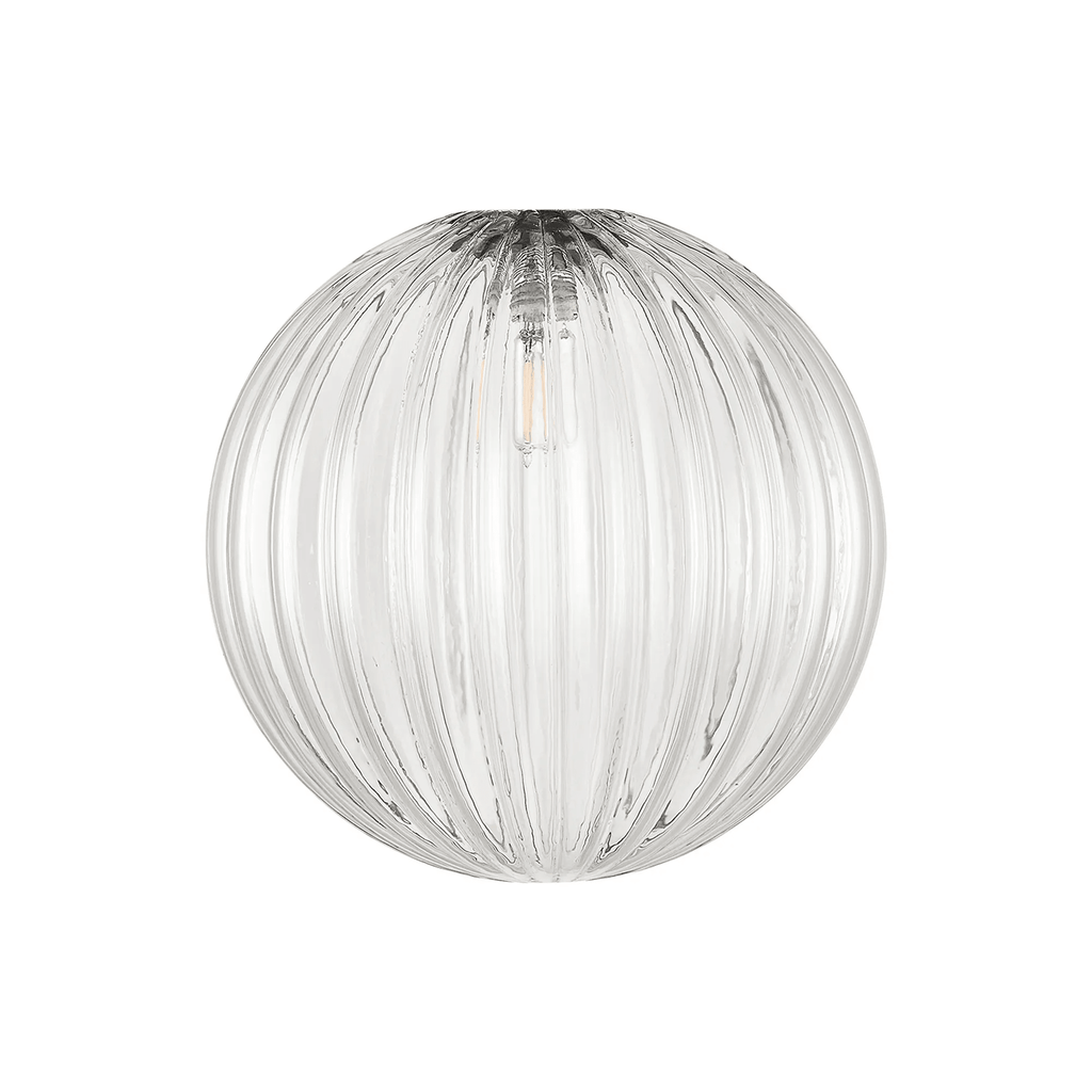 Luminosity Designs Ltd - Baron 15cm Segment (AL) Round Globe Glass Shade for G9 Fittings - Luminosity Designs Ltd