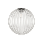 Luminosity Designs Ltd - Baron 15cm Segment (AL) Round Globe Glass Shade for G9 Fittings - Luminosity Designs Ltd