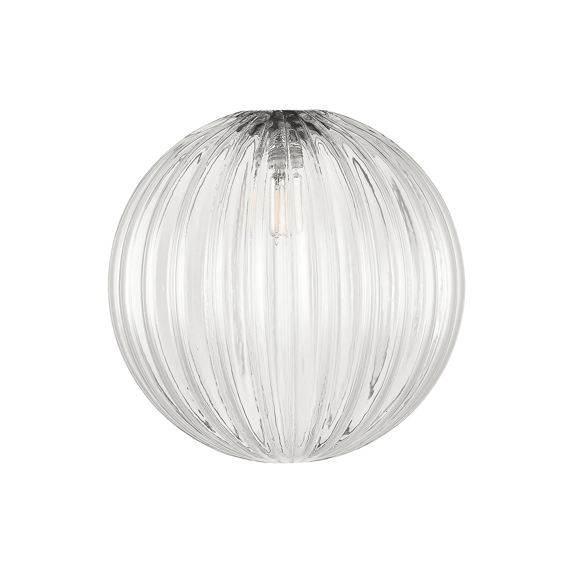 Luminosity Designs Ltd - Baron 15cm Segment (AL) Round Globe Glass Shade for G9 Fittings - Luminosity Designs Ltd