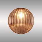 Luminosity Designs Ltd - Baron 15cm Segment (AL) Round Globe Glass Shade for G9 Fittings - Luminosity Designs Ltd