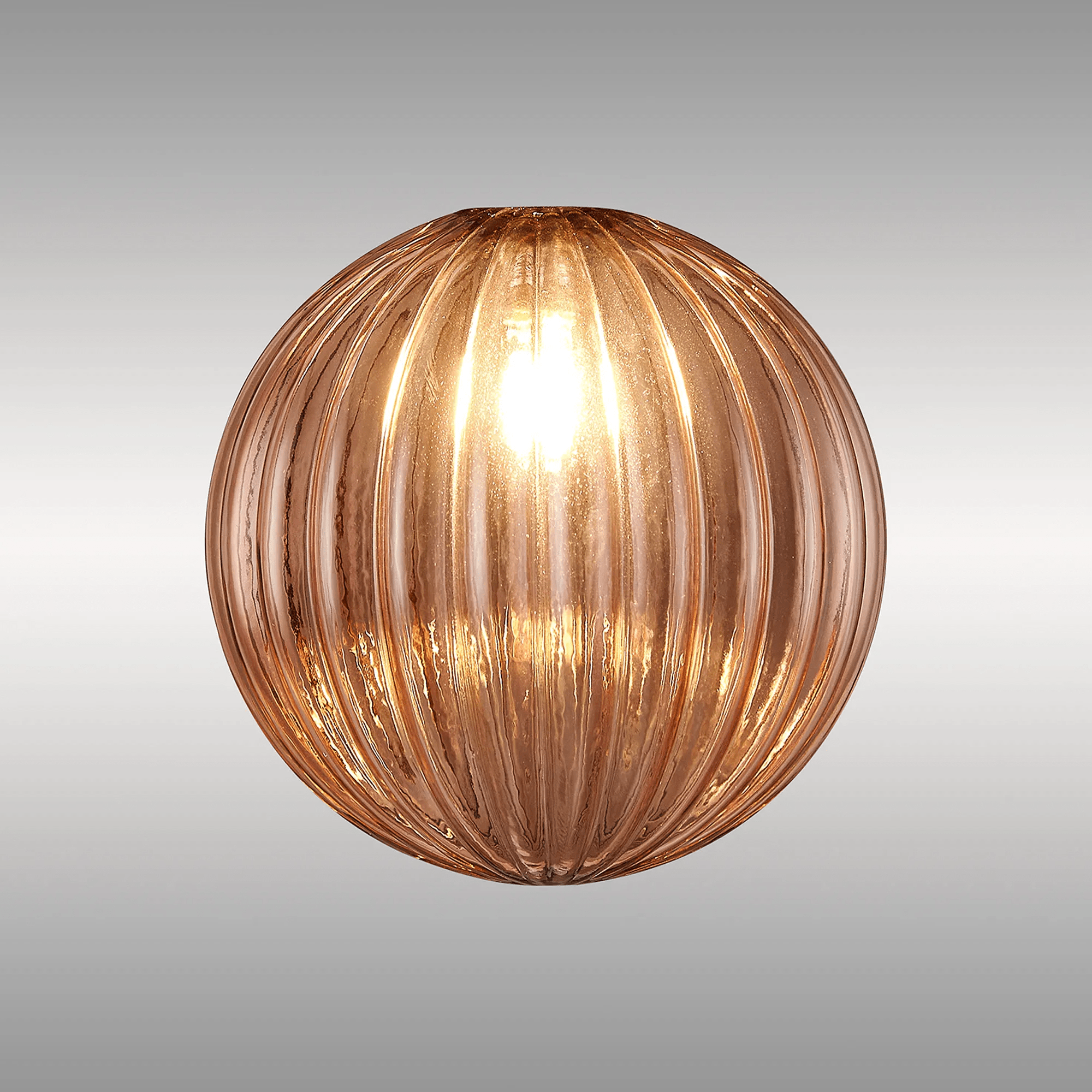Luminosity Designs Ltd - Baron 15cm Segment (AL) Round Globe Glass Shade for G9 Fittings - Luminosity Designs Ltd