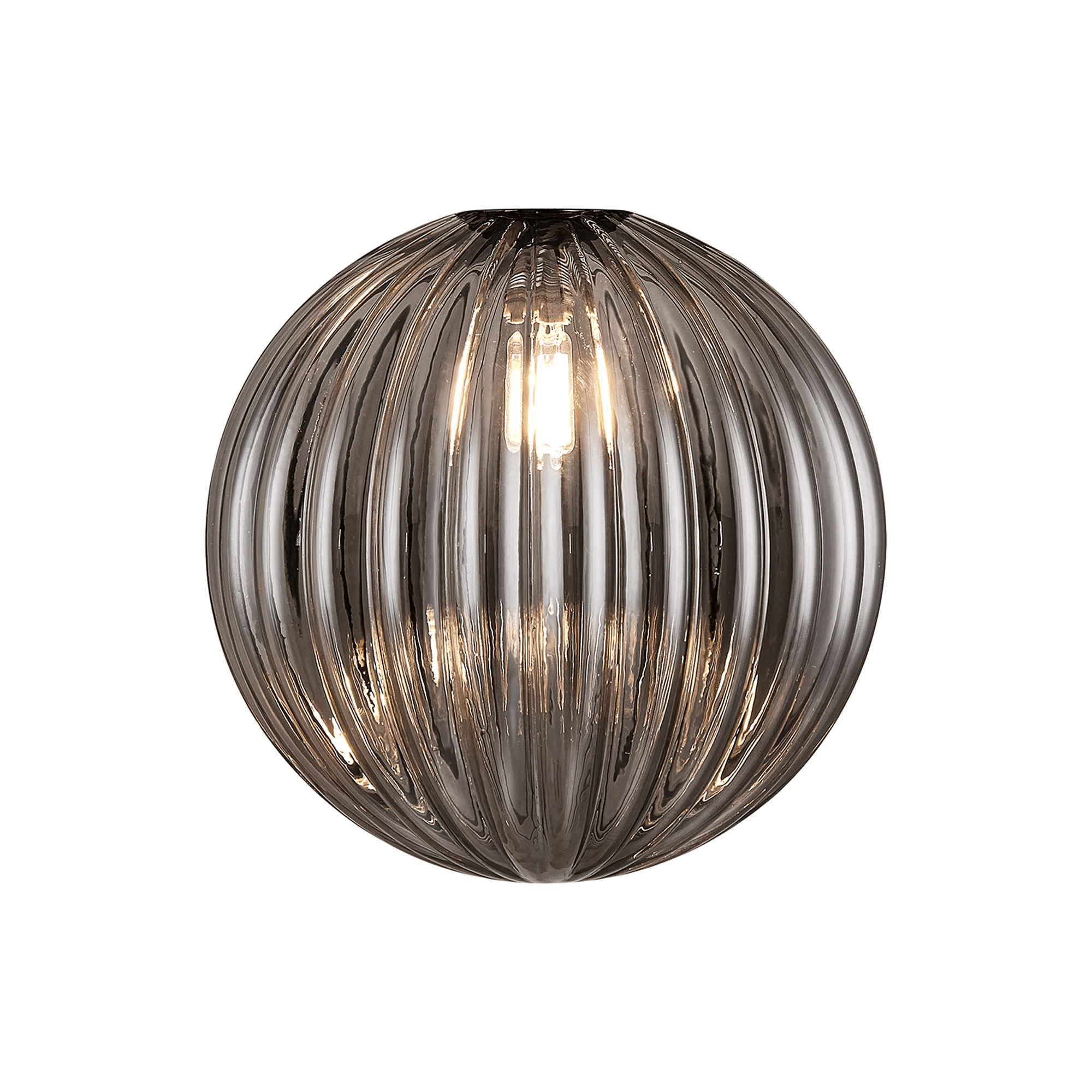 Luminosity Designs Ltd - Baron 15cm Segment (AL) Round Globe Glass Shade for G9 Fittings - Luminosity Designs Ltd