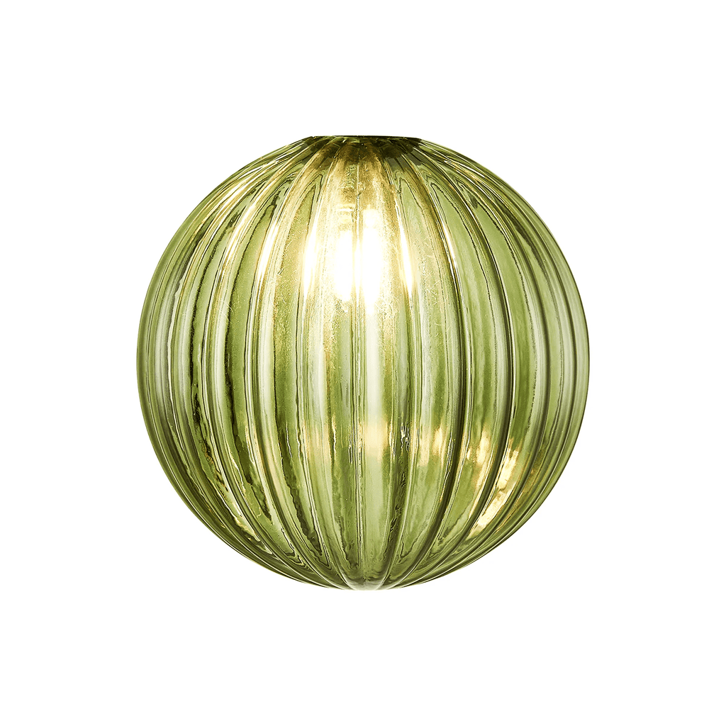 Luminosity Designs Ltd - Baron 15cm Segment (AL) Round Globe Glass Shade for G9 Fittings - Luminosity Designs Ltd