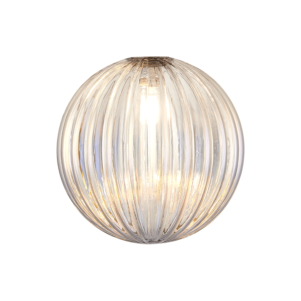 Luminosity Designs Ltd - Baron 15cm Segment (AL) Round Globe Glass Shade for G9 Fittings - Luminosity Designs Ltd