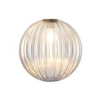 Luminosity Designs Ltd - Baron 15cm Segment (AL) Round Globe Glass Shade for G9 Fittings - Luminosity Designs Ltd