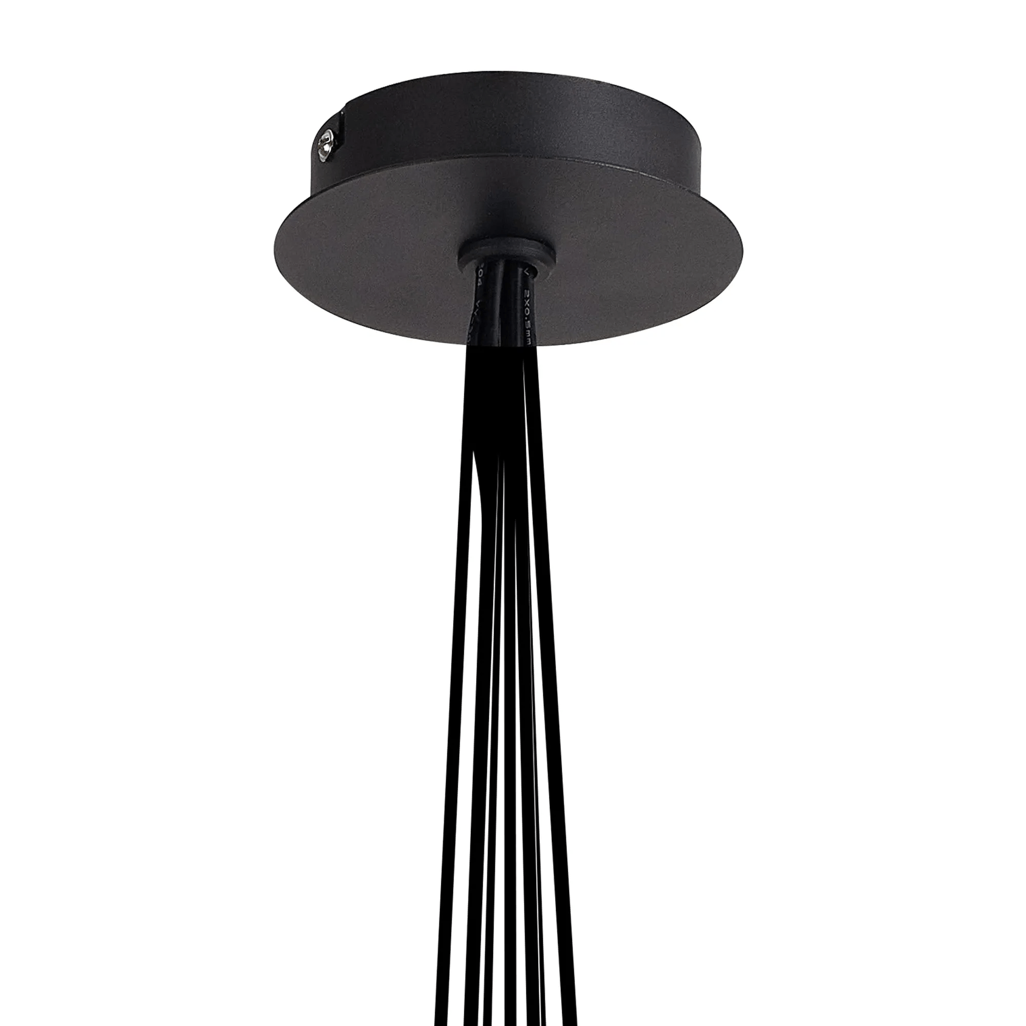 Baron Fully Adjustable Cluster or Tiered Pendant, G9 x 7 , Mix & Match Your Shades - Luminosity Designs Ltd