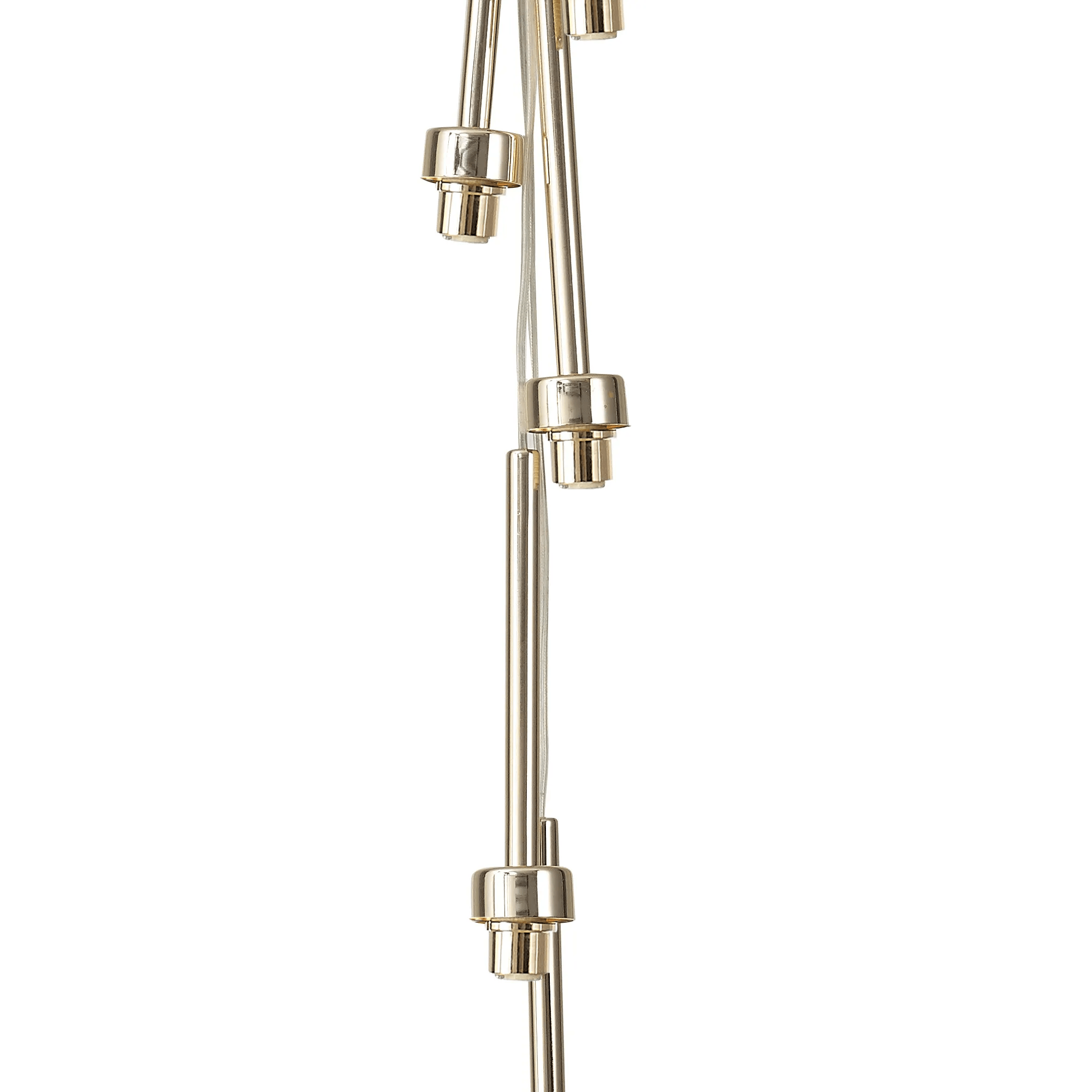 Baron Fully Adjustable Cluster or Tiered Pendant, G9 x 7 , Mix & Match Your Shades - Luminosity Designs Ltd