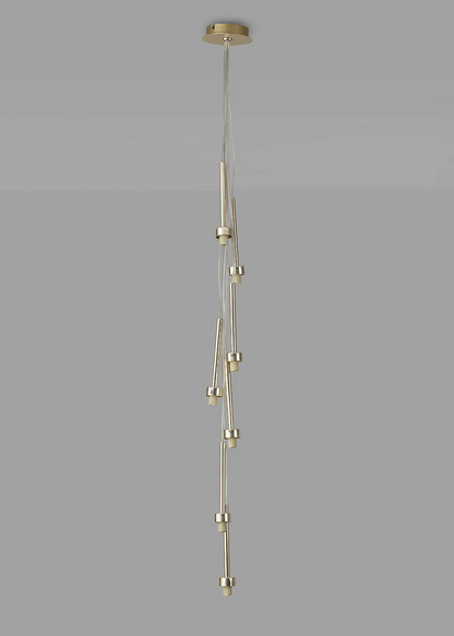 Baron Fully Adjustable Cluster or Tiered Pendant, G9 x 7 , Mix & Match Your Shades