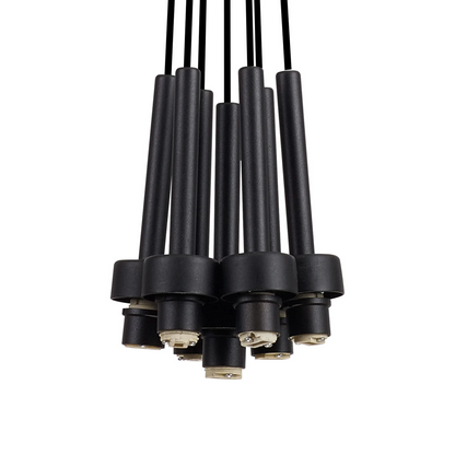 Baron Fully Adjustable Cluster or Tiered Pendant, G9 x 7 , Mix & Match Your Shades