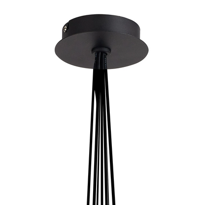 Baron Fully Adjustable Cluster or Tiered Pendant, G9 x 7 , Mix & Match Your Shades