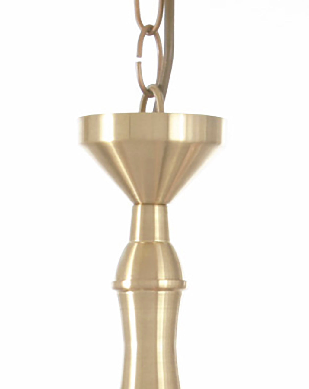 Diyas - Bastia 4 Light G9 Satin Gold Pendant (Diyas IL20241) - Luminosity Designs Ltd