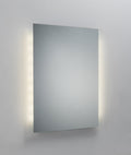 Knightsbridge - Battery Operated IP44 LED Edge Lit Bathroom Mirror - Luminosity Designs Ltd