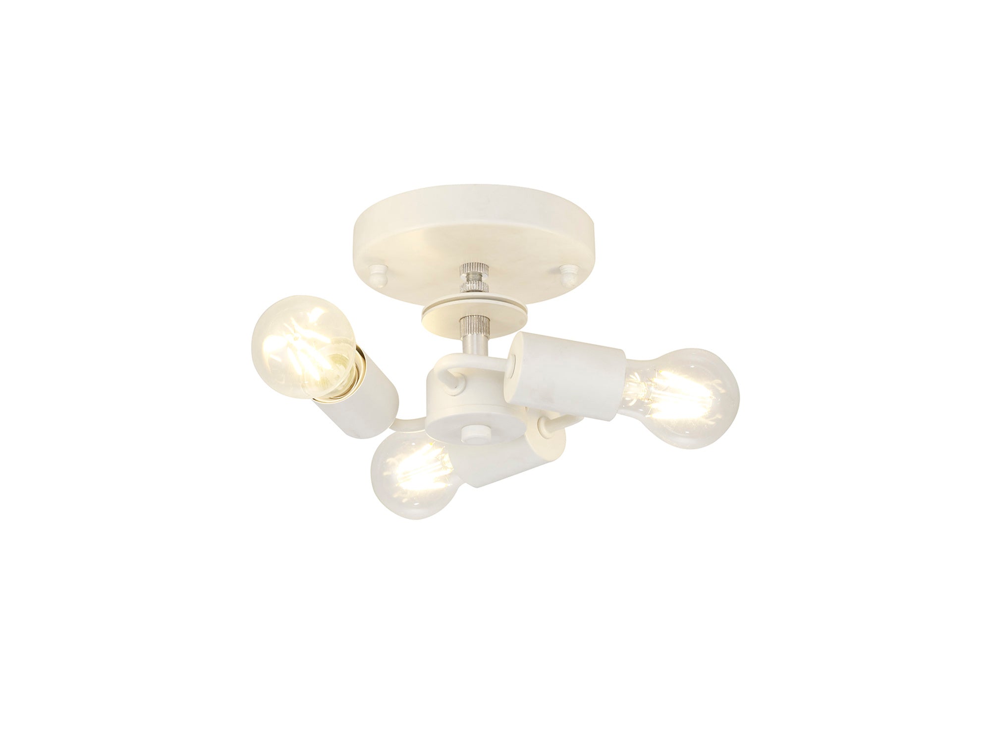 Deco - Baymont 3 Light Flush Fitting - Luminosity Designs Ltd