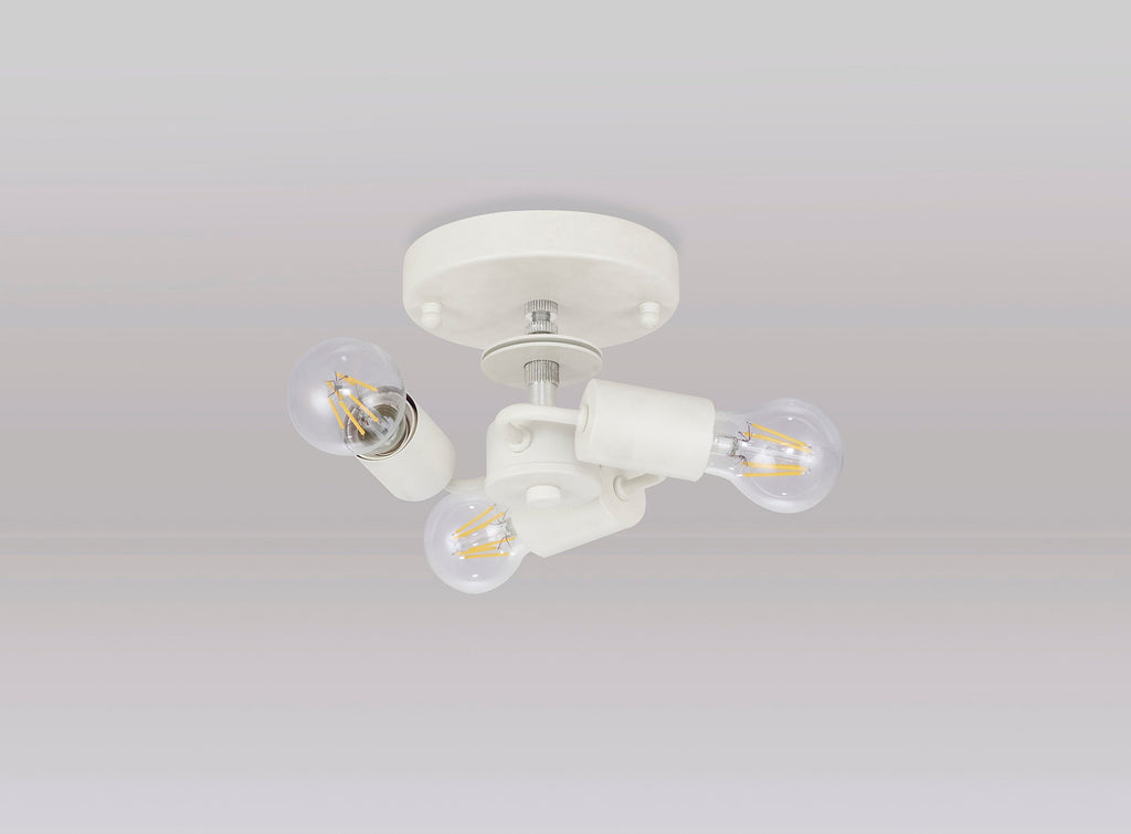 Deco - Baymont 3 Light Flush Fitting - Luminosity Designs Ltd