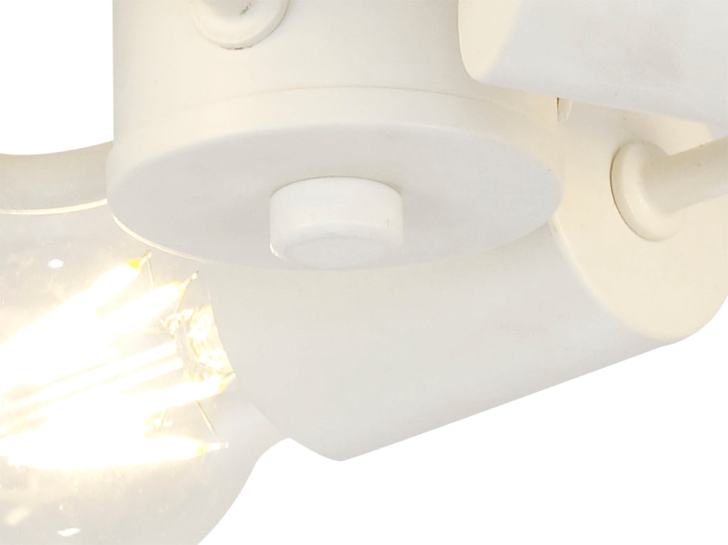Deco - Baymont 3 Light Flush Fitting - Luminosity Designs Ltd