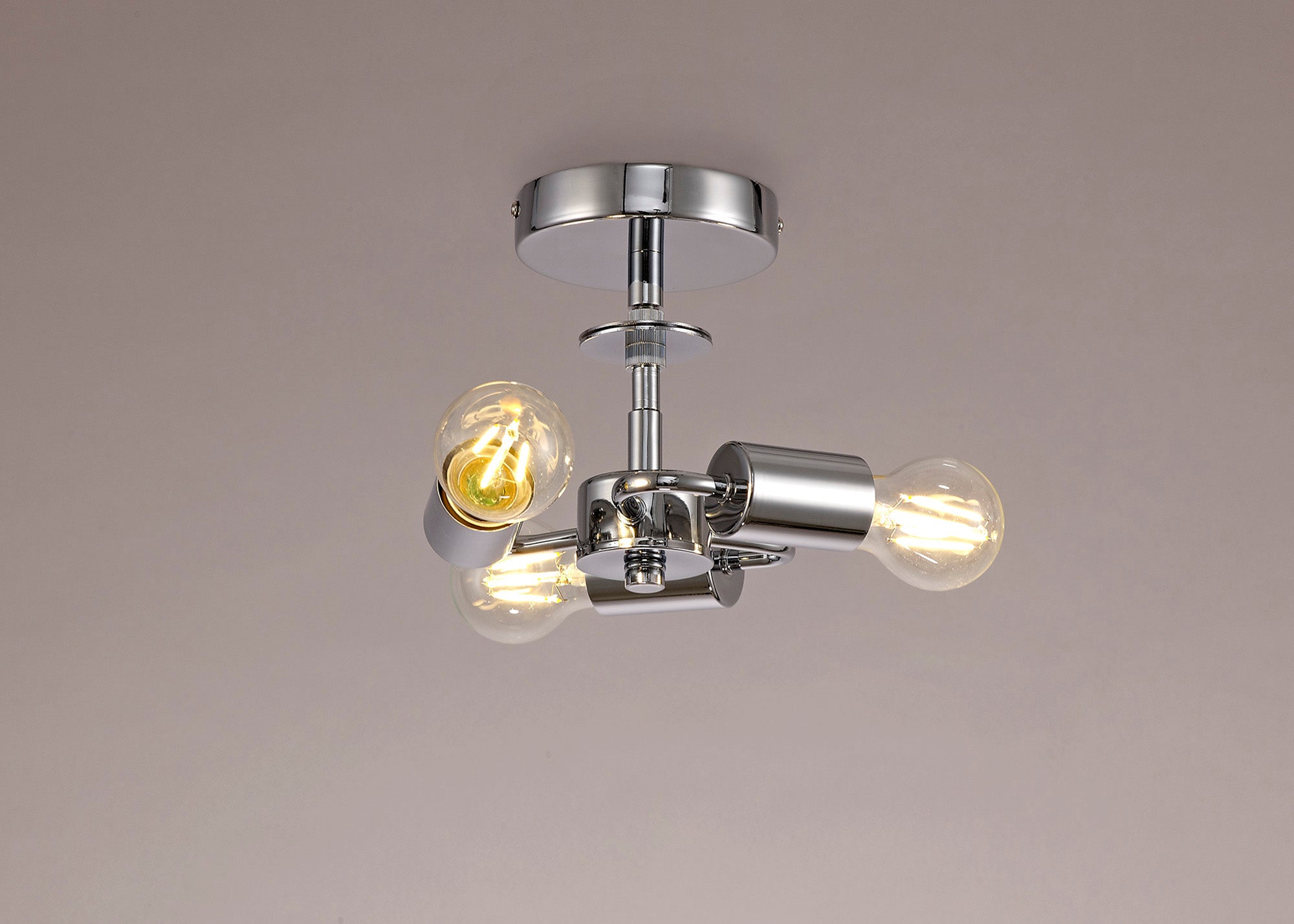 Deco - Baymont 3 Light Flush Fitting - Luminosity Designs Ltd