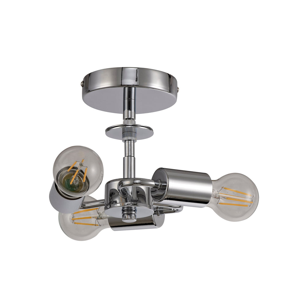 Deco - Baymont 3 Light Flush Fitting - Luminosity Designs Ltd
