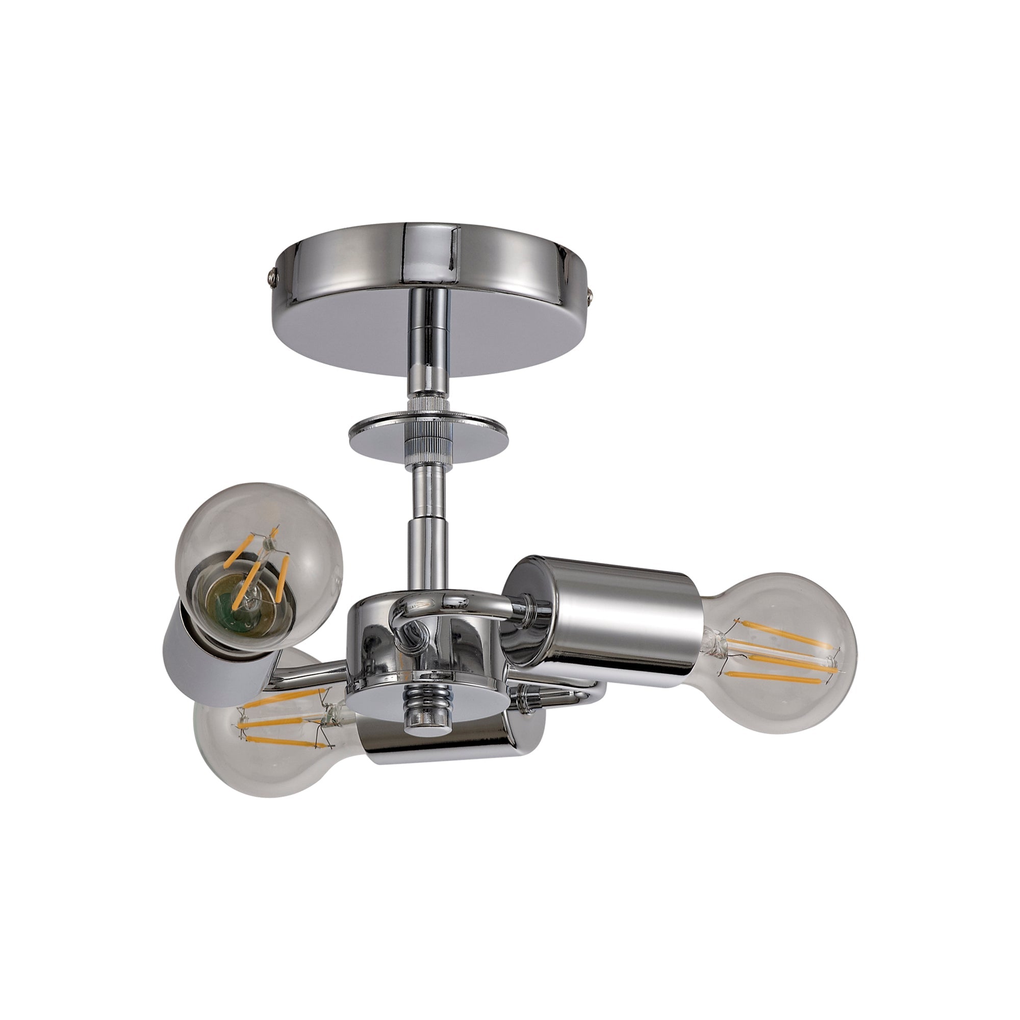 Deco - Baymont 3 Light Flush Fitting - Luminosity Designs Ltd