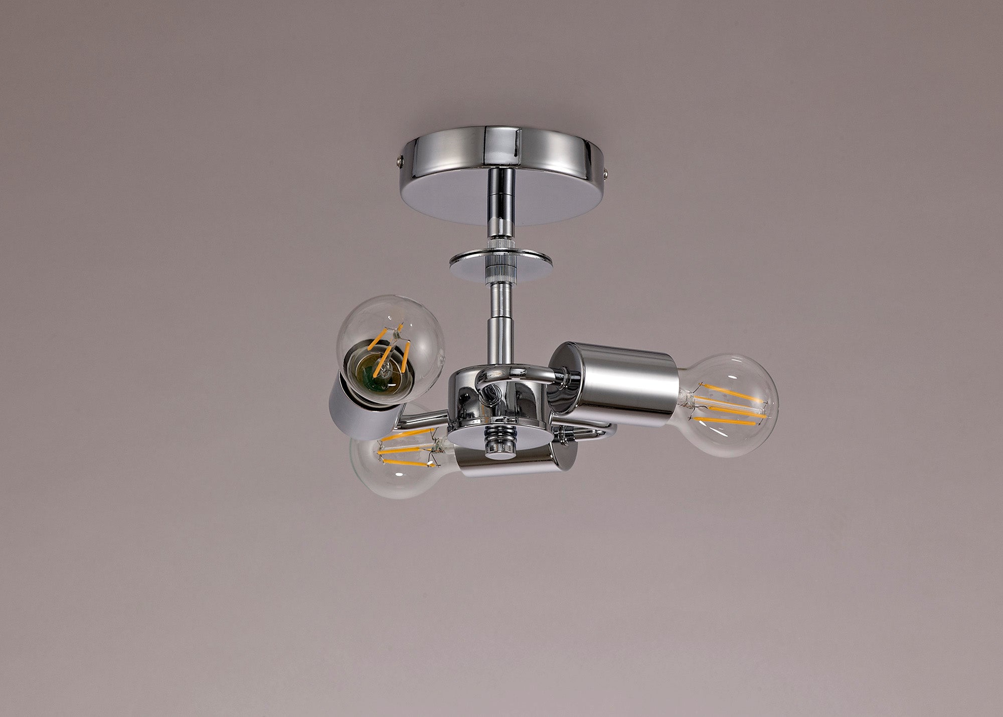Deco - Baymont 3 Light Flush Fitting - Luminosity Designs Ltd