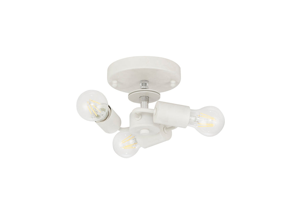 Deco - Baymont 3 Light Flush Fitting - Luminosity Designs Ltd