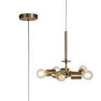 Deco - Baymont 5 Light Pendant Fitting - Luminosity Designs Ltd