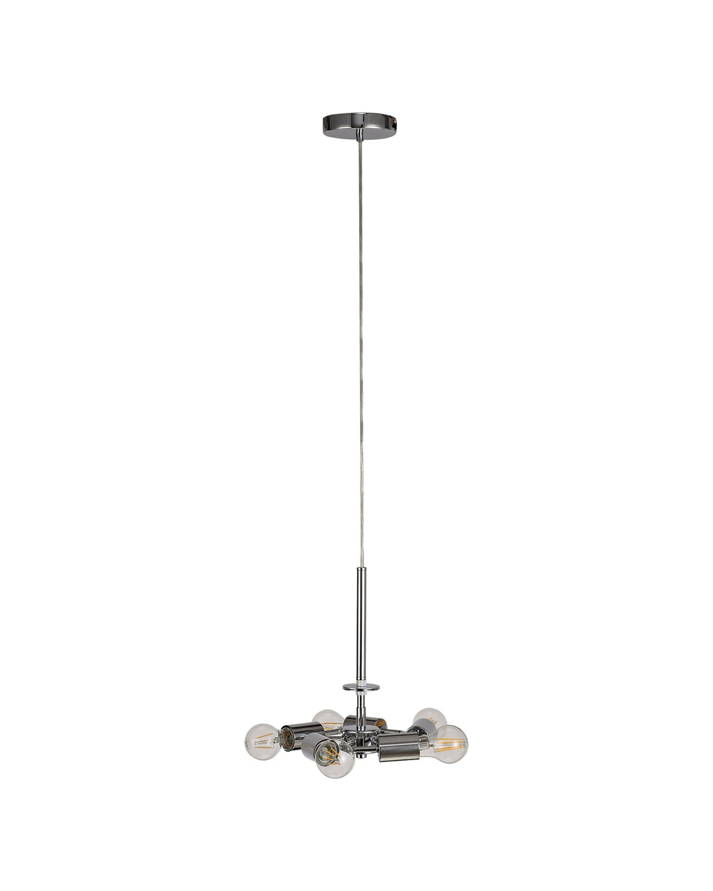 Deco - Baymont 5 Light Pendant Fitting - Luminosity Designs Ltd