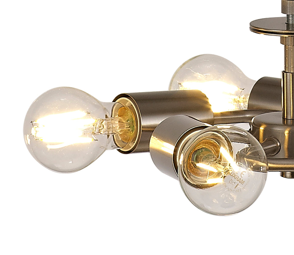 Deco - Baymont 5 Light Pendant Fitting - Luminosity Designs Ltd