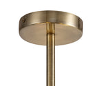 Deco - Baymont 5 Light Semi Flush Fitting - Luminosity Designs Ltd