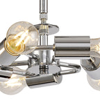 Deco - Baymont 5 Light Semi Flush Fitting - Luminosity Designs Ltd