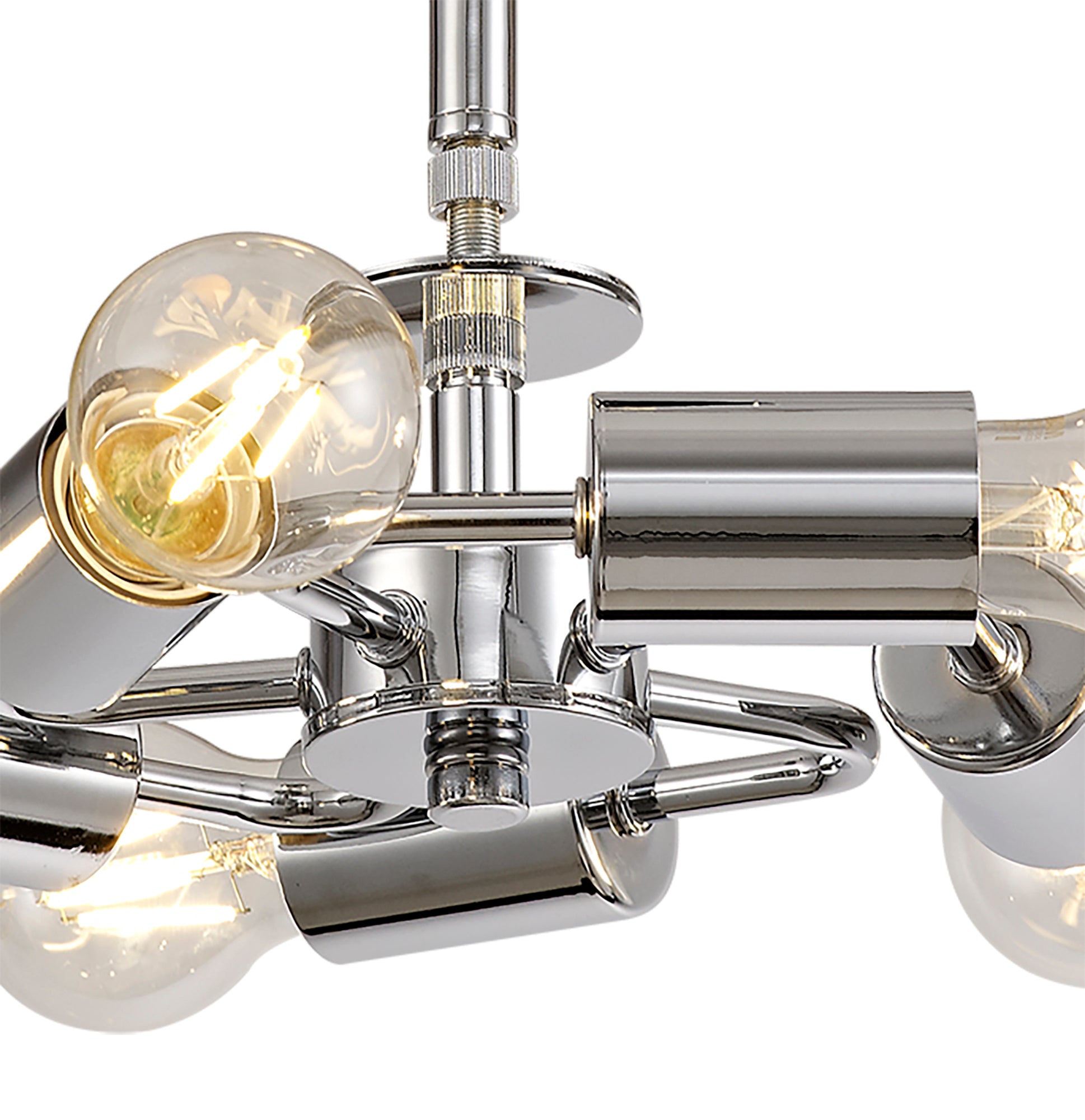 Deco - Baymont 5 Light Semi Flush Fitting - Luminosity Designs Ltd