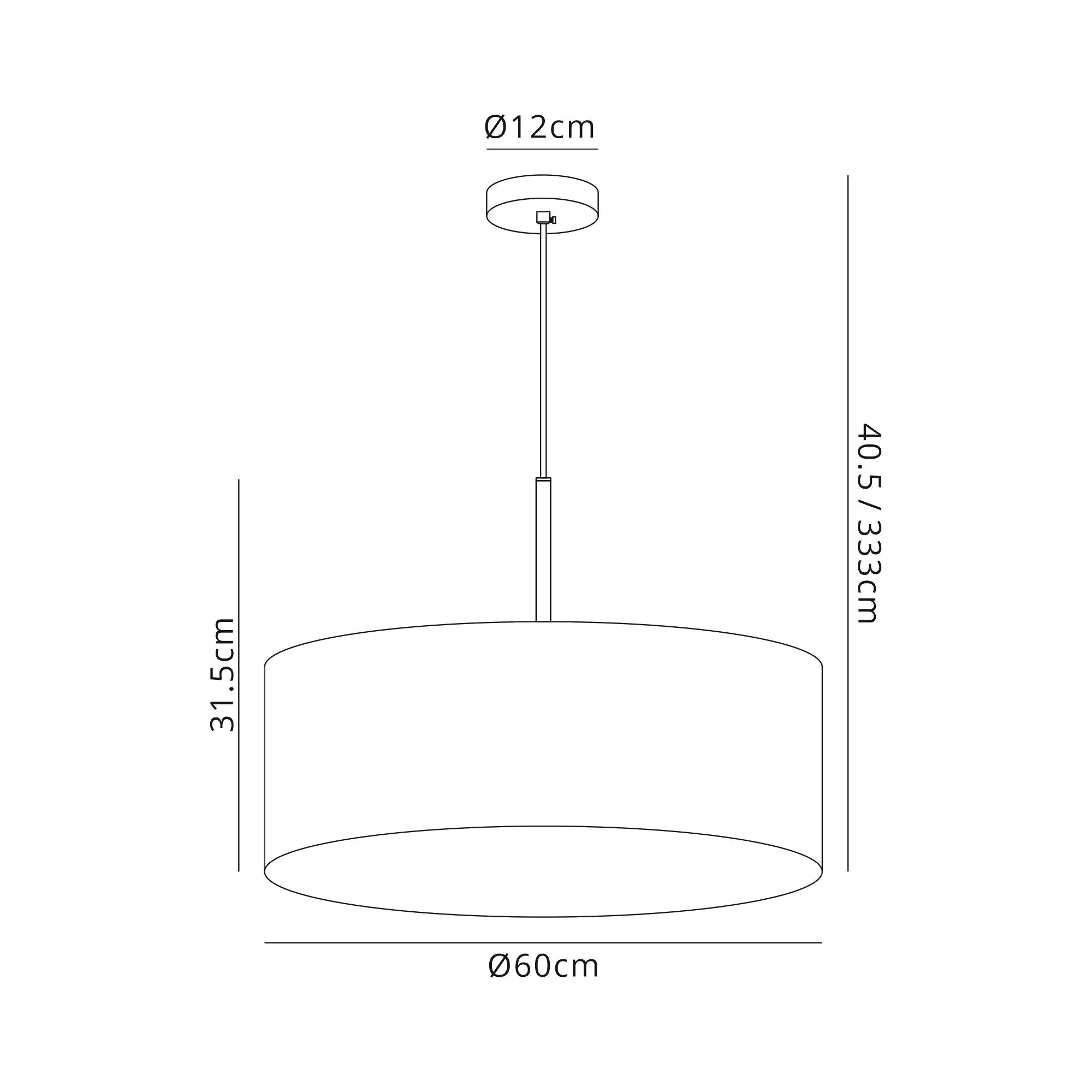Deco - Baymont Polished Chrome 5 Light E27 Single Pendant With 60cm x 22cm Silver Leaf Shade - Luminosity Designs Ltd