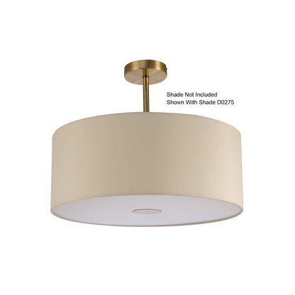 Baymont Single Light Semi Flush