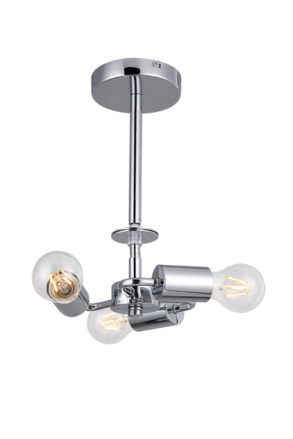 Baymont 3 Light Semi Flush Fititng