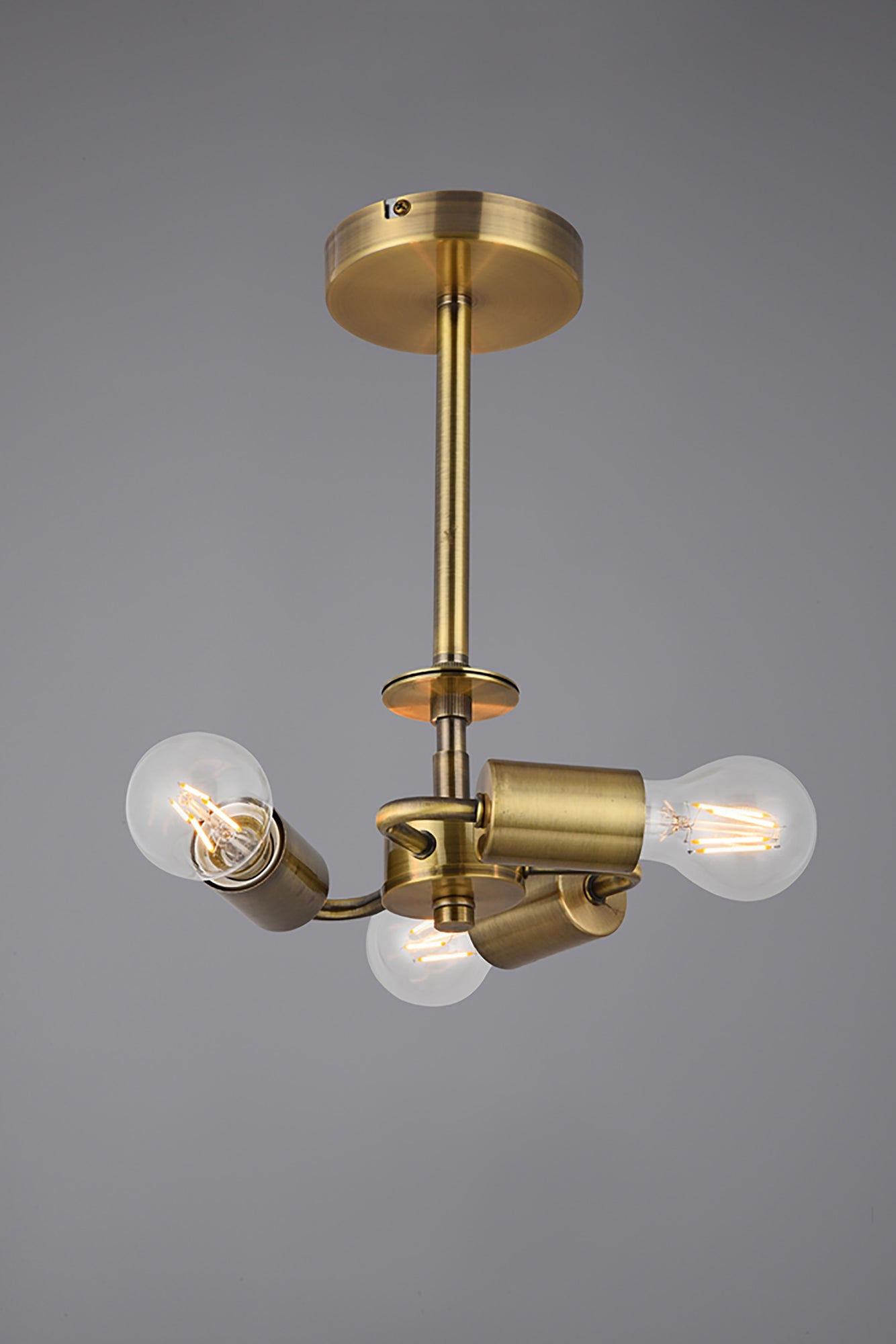 Baymont 3 Light Semi Flush Fititng