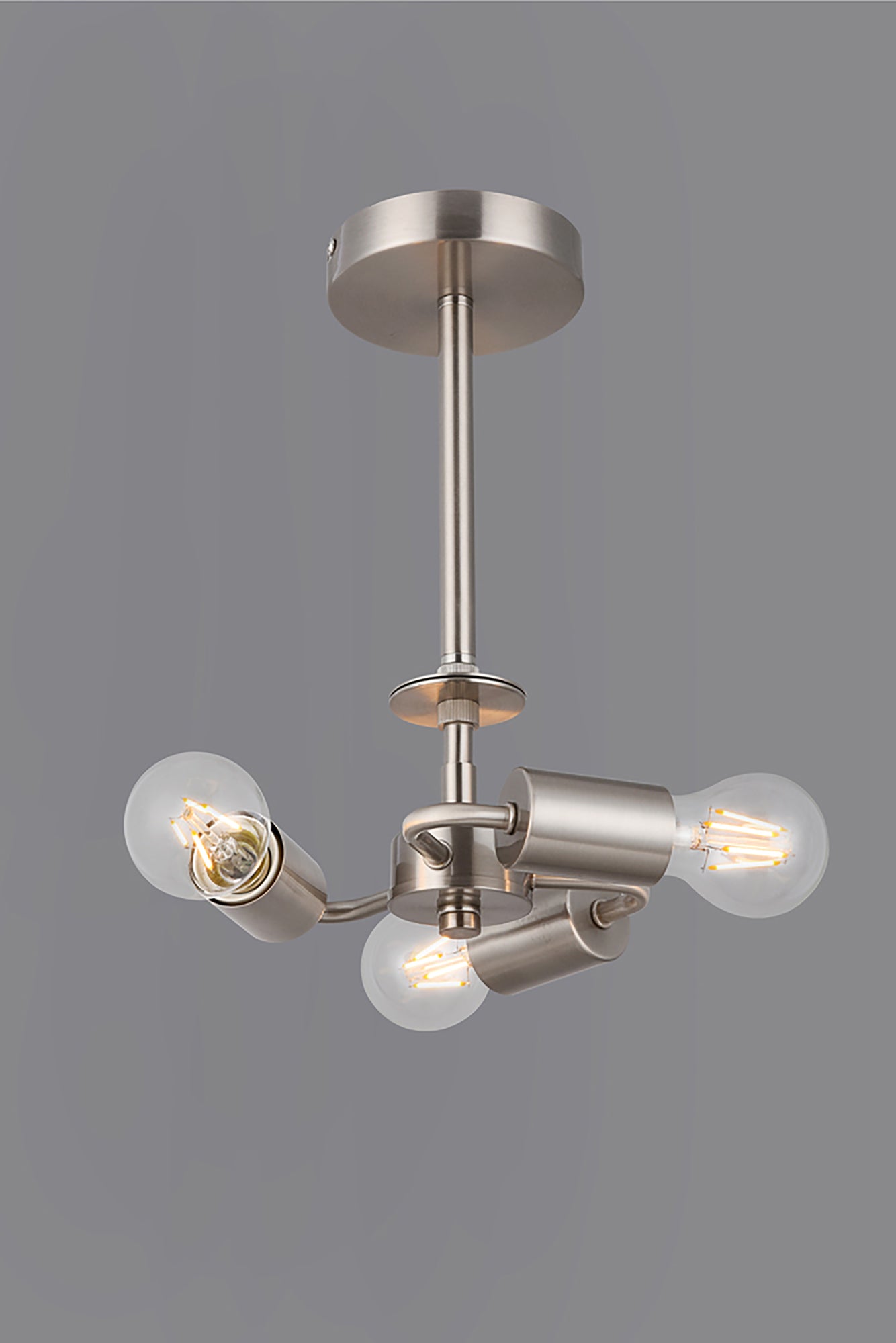 Baymont 3 Light Semi Flush Fititng