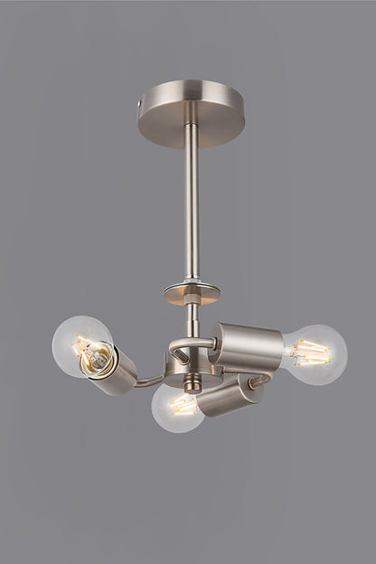 Baymont 3 Light Semi Flush Fititng