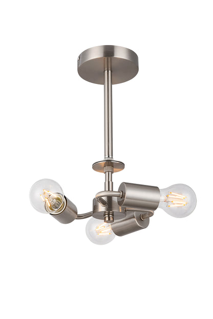 Baymont 3 Light Semi Flush Fititng