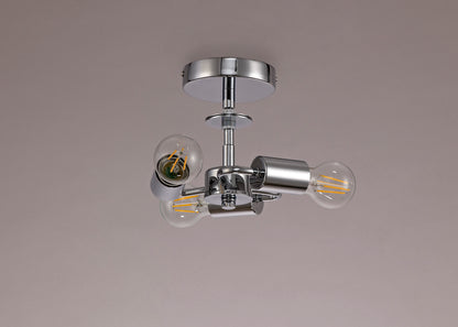 Baymont 3 Light Flush Fitting