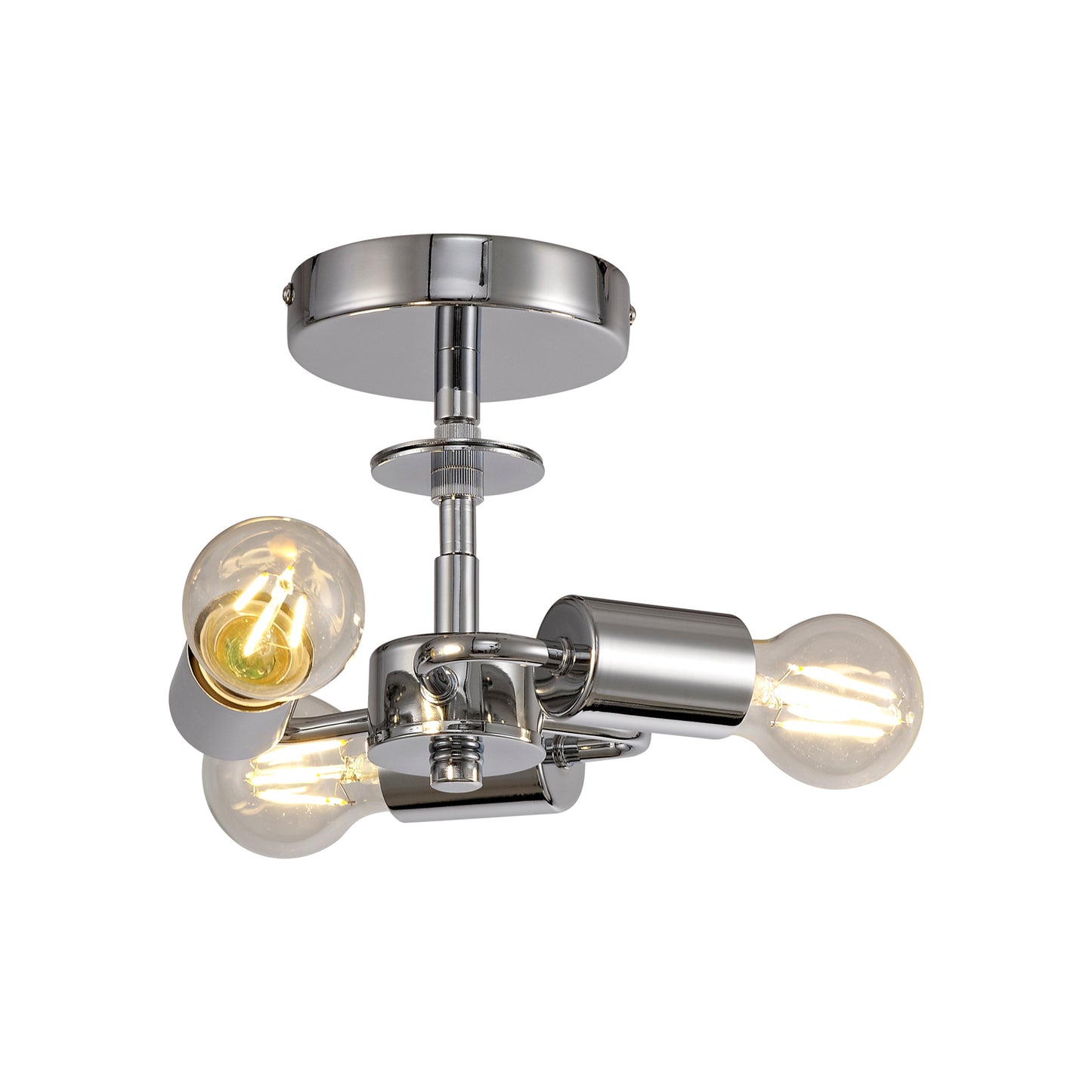 Baymont 3 Light Flush Fitting