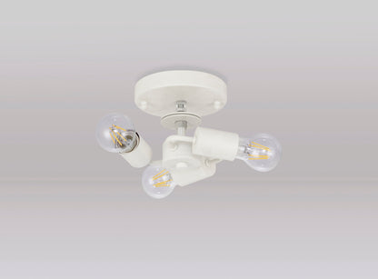 Baymont 3 Light Flush Fitting