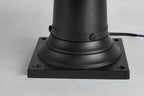 Belial Rectangular Post Lamp Small, 2 x E14, IP54, Satin Black And Gold Inner Frame Inserts Included (Copy)