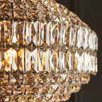 Luminosity Designs - Beatrice 5 Light Chrome and Crystal Ball Pendant - Luminosity Designs Ltd