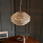 Luminosity Designs - Beatrice 5 Light Chrome and Crystal Ball Pendant - Luminosity Designs Ltd
