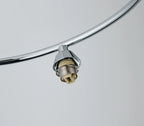 Deco - Beatrix Flush Ceiling Light, 5 x G9, Polished Chrome/Clear Glass - Luminosity Designs Ltd