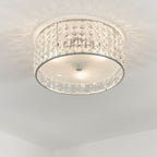 Endon - Belfont 3 Light Flush Bathroom Ceiling Light in Chrome and Crystal, 3x G9 (Endon 61252) - Luminosity Designs Ltd