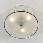 Endon - Belfont 3 Light Flush Bathroom Ceiling Light in Chrome and Crystal, 3x G9 (Endon 61252) - Luminosity Designs Ltd