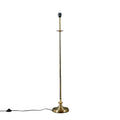 lse - Belmont Sconce Antique Brass Floor Lamp, 1x E27 - Luminosity Designs Ltd