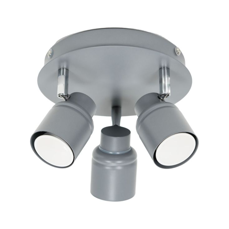 Luminosity Designs - Benton IP44 Rated Bathroom Circular Spotlight Ceiling Light - Luminosity Designs Ltd